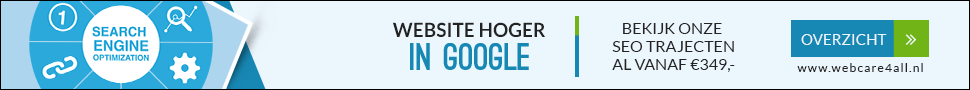 Website hoger in google seo traject