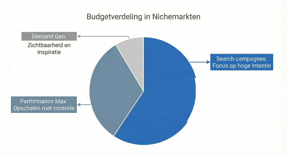 Budgetverdeling bij nichemarkten
